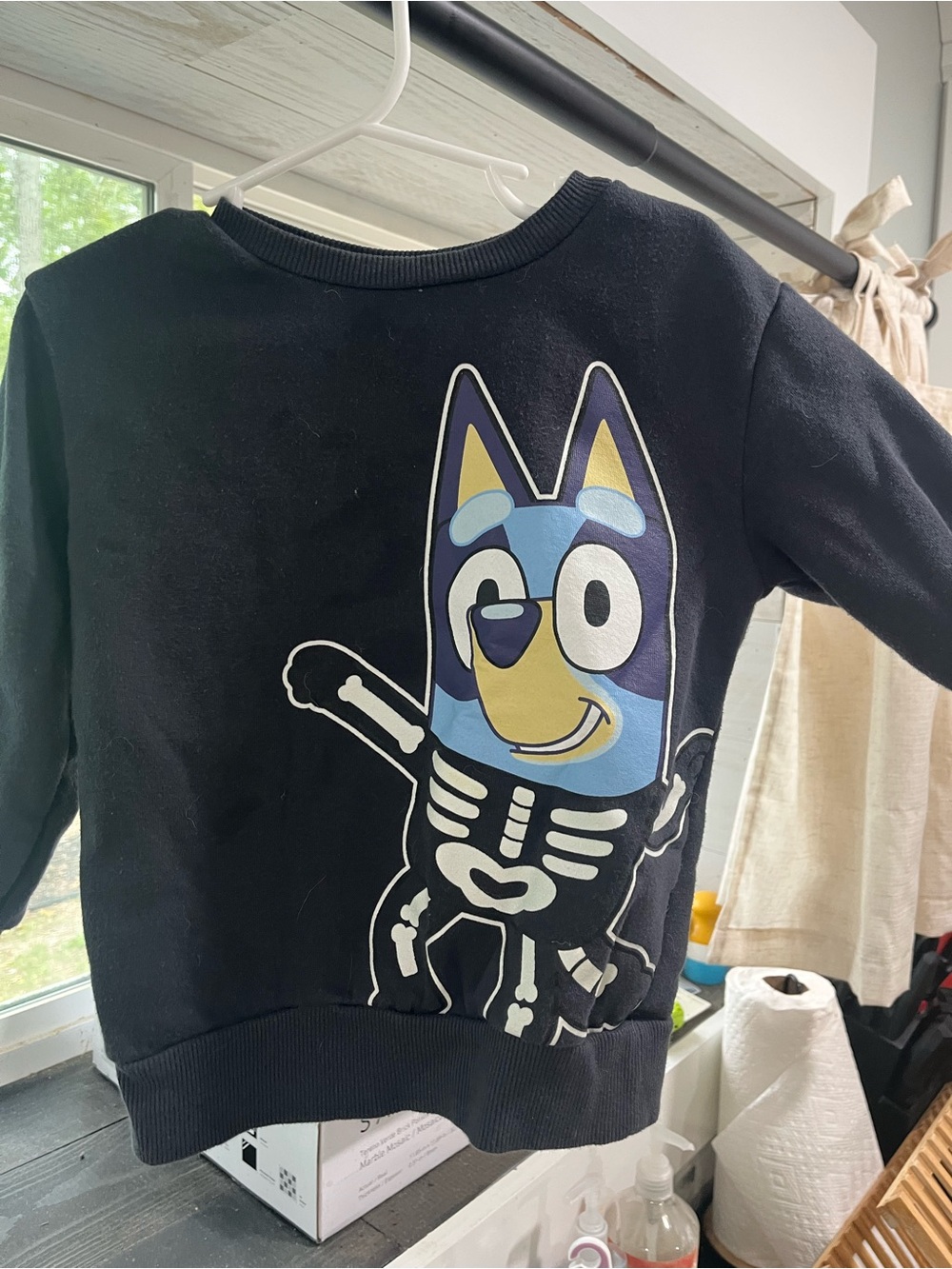 Bluey Skeleton Graphic Sweatshirt